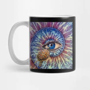 Sea turtle blue eye Mug